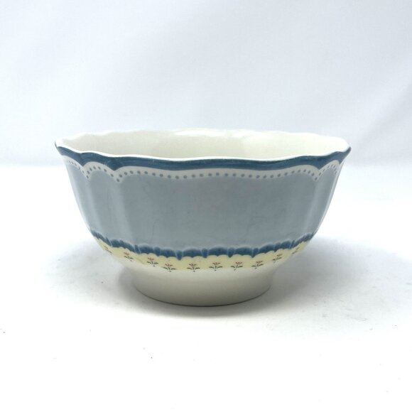 Lenox Provençal Blossom Provencal Sky Soup Cereal Bowl 3454159 6" x 3" - Picture 1 of 4